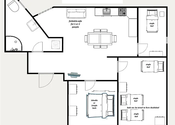 In Center Near The شقة سوبوت